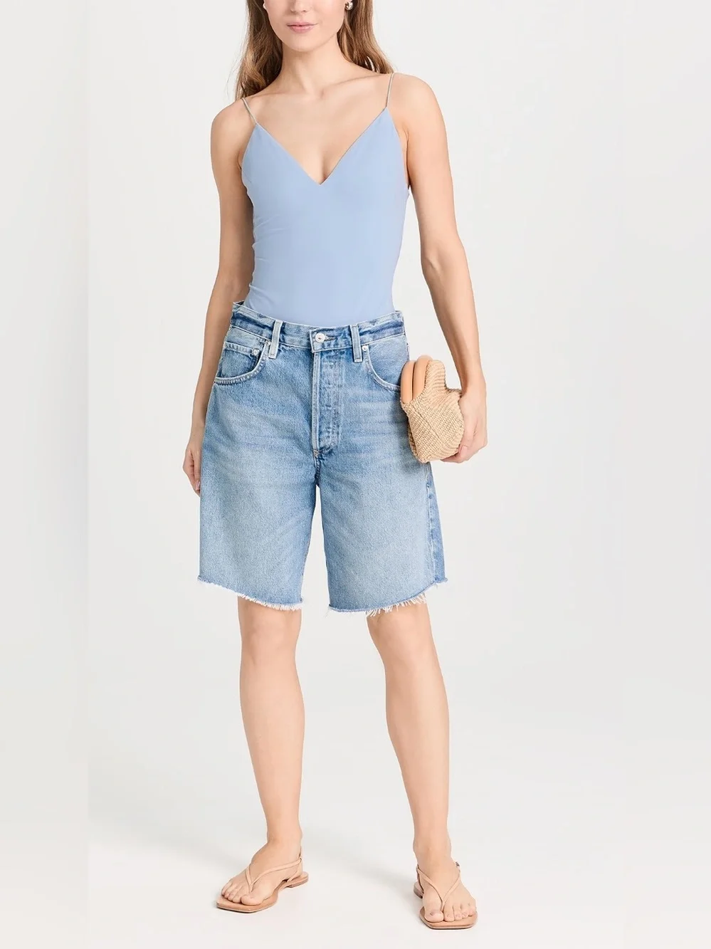 NEW Reformation Rio One Piece Swimsuit In Mineral Size M